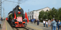 Встречаем «Паровоз Победы» - Сетевое издание Кинельская жизнь